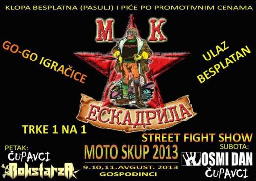 moto klub eskadrila motoskup Gospodjinci