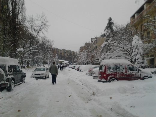 Novi Sad zavejan
