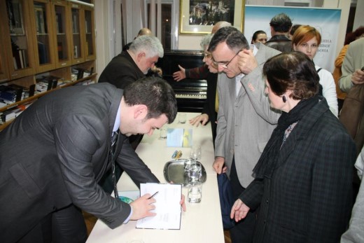 Knjiga Sajkaski bataljon promocija Novi Sad