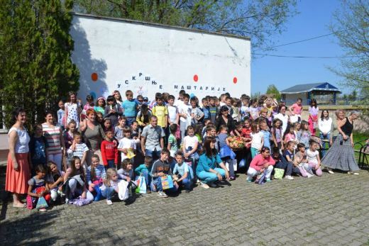 Uskrsnje farbanje jaja biblioteka Veljko Petrovic Zabalj