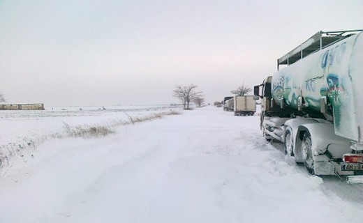 zavejana kolona Vojvodina