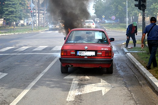 bmw zabalj pozar