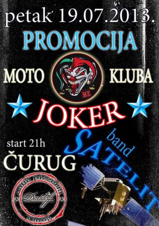 Moto klub Joker Curug promocija Davidof Curug