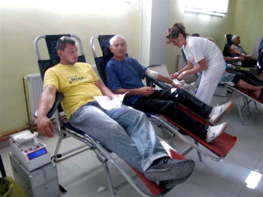 Titel akcija dobrovoljnog davanja krvi