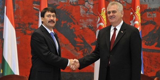 Janos Ader Tomislav Nikolic